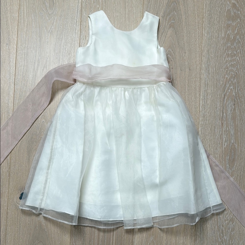 Us Angels Elegant White Dress